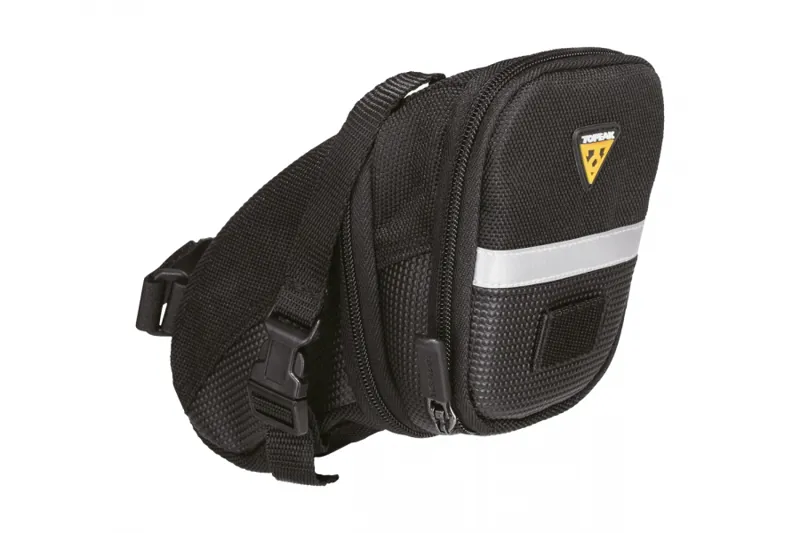 Topeak Aero Wedge Saddlebag with Strap Black-2